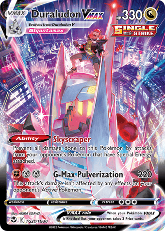 Duraludon VMAX Silver Tempest Pokemon Card