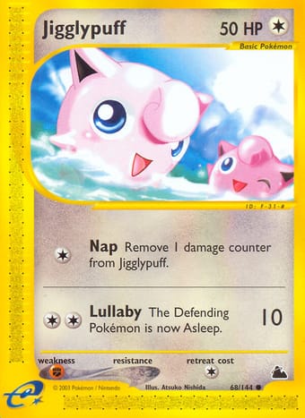 Jigglypuff Skyridge Pokemon Card
