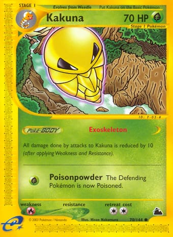 Kakuna Skyridge Pokemon Card