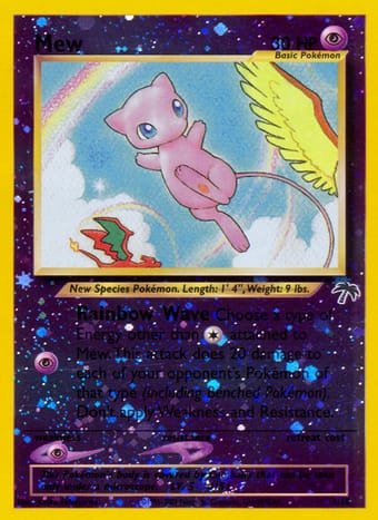 Mew Southern Islands Pokemon Card