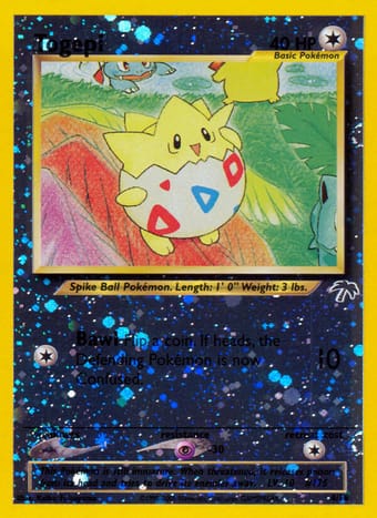 Togepi Southern Islands Pokemon Card