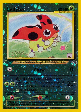 Ledyba Southern Islands Pokemon Card