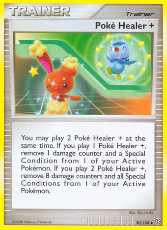 Poke Healer + Stormfront Pokemon Card