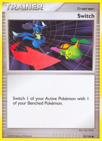 Switch Stormfront Pokemon Card