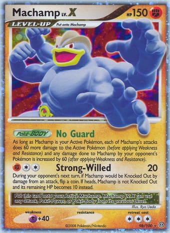Machamp Stormfront Pokemon Card