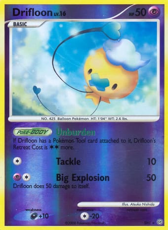 Drifloon Stormfront Pokemon Card