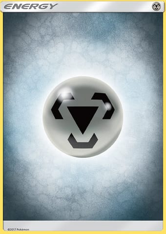 Metal Energy Sun & Moon Pokemon Card