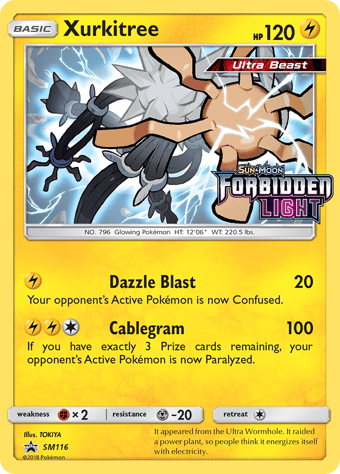 Xurkitree SM Black Star Promos Pokemon Card