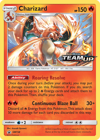 Charizard SM Black Star Promos Pokemon Card