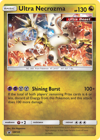 Ultra Necrozma SM Black Star Promos Pokemon Card