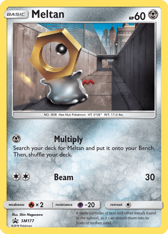 Meltan SM Black Star Promos Pokemon Card