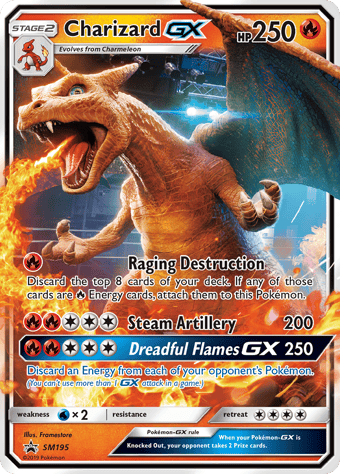 Charizard-GX SM Black Star Promos Pokemon Card