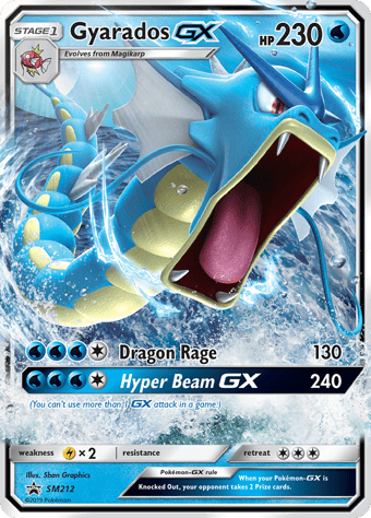 Gyarados-GX SM Black Star Promos Pokemon Card