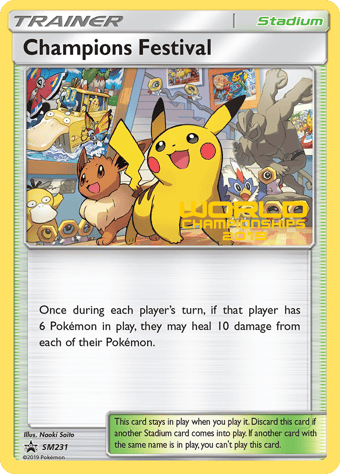 Champions Festival SM Black Star Promos Pokemon Card
