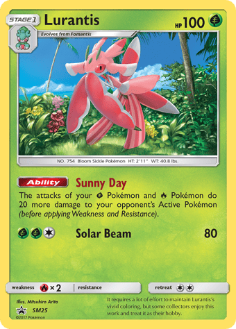 Lurantis SM Black Star Promos Pokemon Card