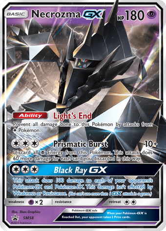 Necrozma-GX SM Black Star Promos Pokemon Card