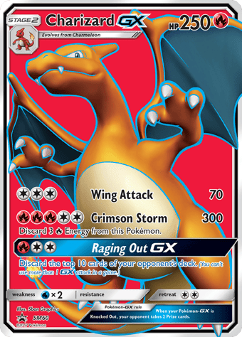 Charizard-GX SM Black Star Promos Pokemon Card