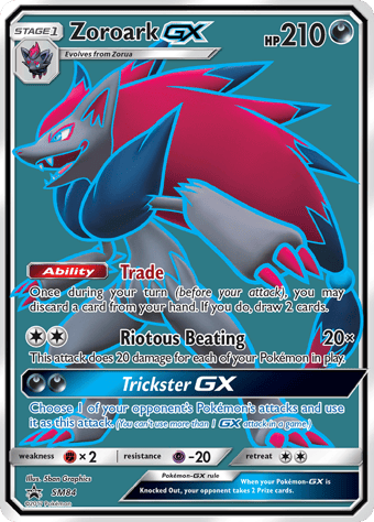 Zoroark-GX SM Black Star Promos Pokemon Card