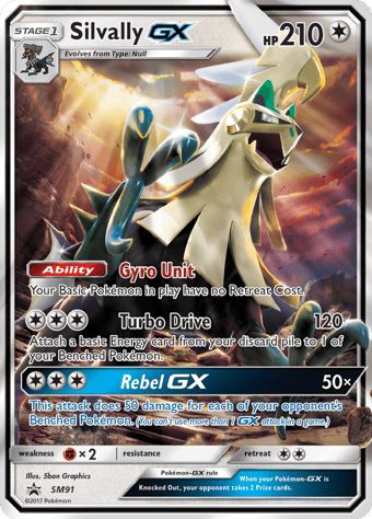 Silvally-GX SM Black Star Promos Pokemon Card