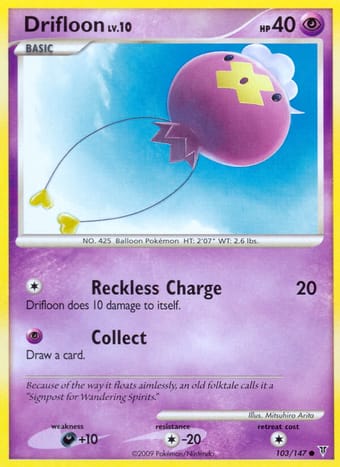 Drifloon Supreme Victors Pokemon Card