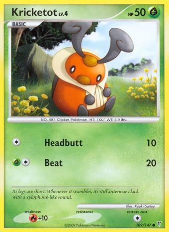 Kricketot Supreme Victors Pokemon Card