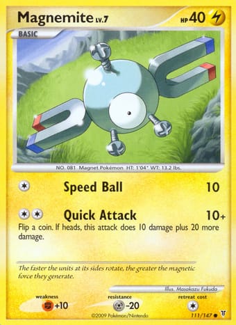 Magnemite Supreme Victors Pokemon Card