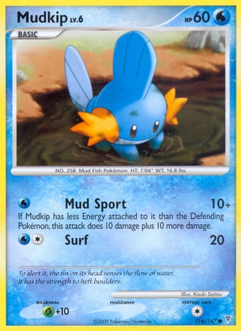 Mudkip Supreme Victors Pokemon Card