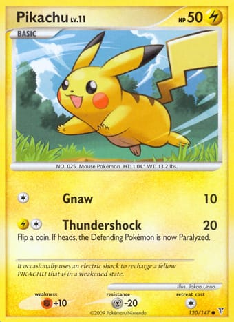 Pikachu Supreme Victors Pokemon Card