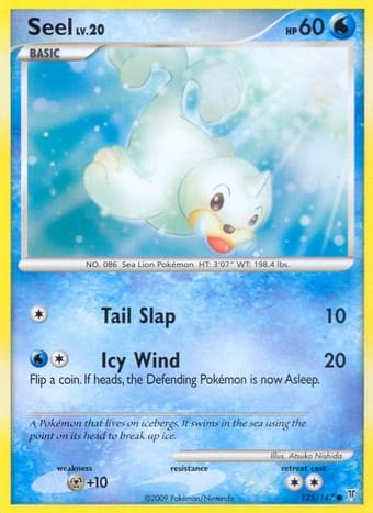 Seel Supreme Victors Pokemon Card
