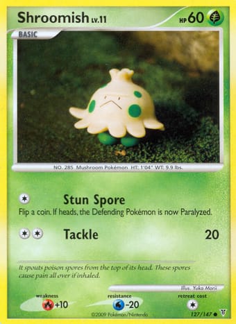Shroomish Supreme Victors Pokemon Card