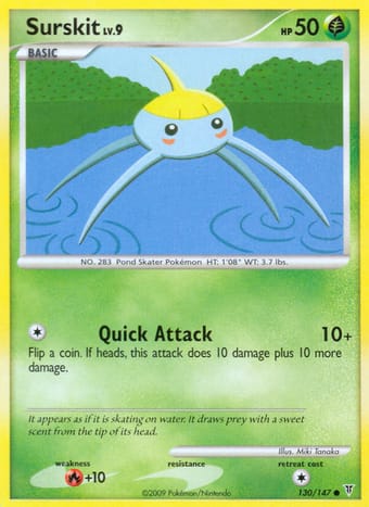 Surskit Supreme Victors Pokemon Card