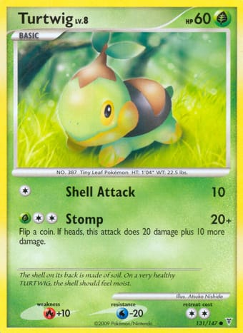 Turtwig Supreme Victors Pokemon Card