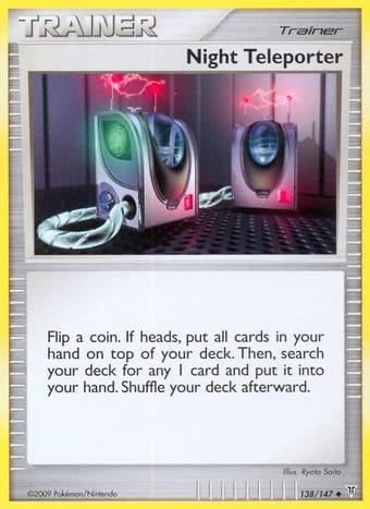 Night Teleporter Supreme Victors Pokemon Card