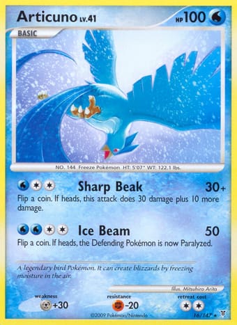 Articuno Supreme Victors Pokemon Card