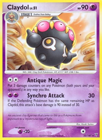 Claydol Supreme Victors Pokemon Card