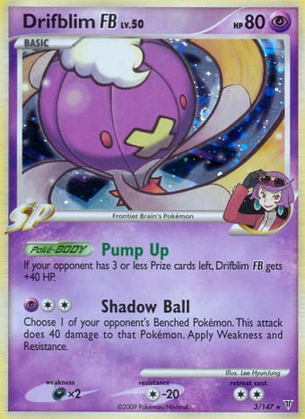 Drifblim FB Supreme Victors Pokemon Card