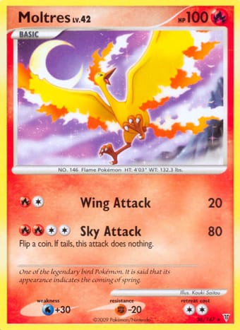 Moltres Supreme Victors Pokemon Card