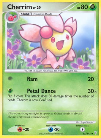 Cherrim Supreme Victors Pokemon Card