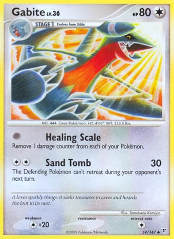 Gabite Supreme Victors Pokemon Card