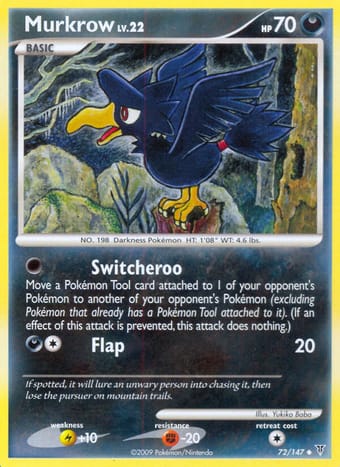 Murkrow Supreme Victors Pokemon Card
