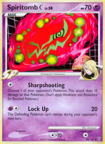 Spiritomb C Supreme Victors Pokemon Card