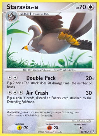 Staravia Supreme Victors Pokemon Card