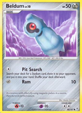Beldum Supreme Victors Pokemon Card