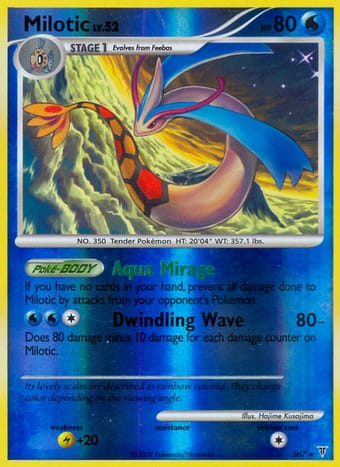 Milotic Supreme Victors Pokemon Card