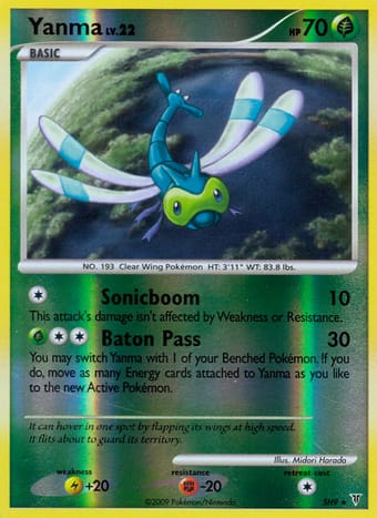 Yanma Supreme Victors Pokemon Card