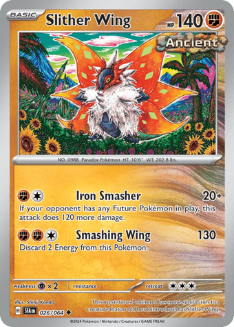 Slither Wing Shrouded Fable Pokemon Card