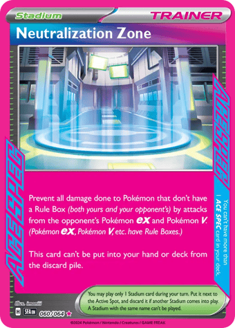 Neutralization Zone Shrouded Fable Pokemon Card