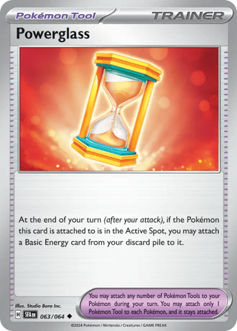 Powerglass Shrouded Fable Pokemon Card