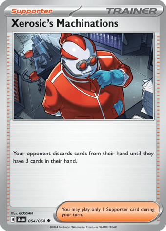 Xerosic's Machinations Shrouded Fable Pokemon Card