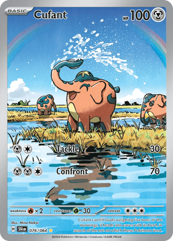 Cufant Shrouded Fable Pokemon Card